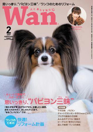 wan（わん） 2009年2月号 (発売日2009年01月14日) 表紙