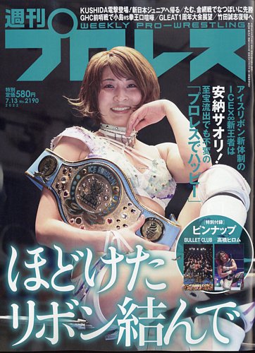 ５５％以上節約 週刊プロレス 2022年7/13号 (発売日2022年06月29日) | 雑誌/電子 その他