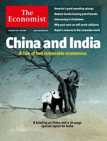 英国The Economist（エコノミスト） Dec. 13th 2008 (発売日2008年12月13日) 表紙