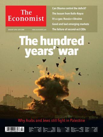 英国The Economist（エコノミスト） Jan 10th 2009 (発売日2009年01月10日) 表紙
