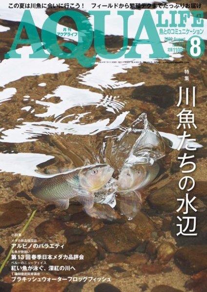 アクアライフ 8月号 (発売日2022年07月11日) 表紙