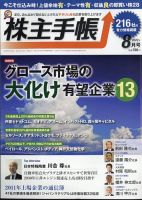 株主手帳 2022年8月号 表紙