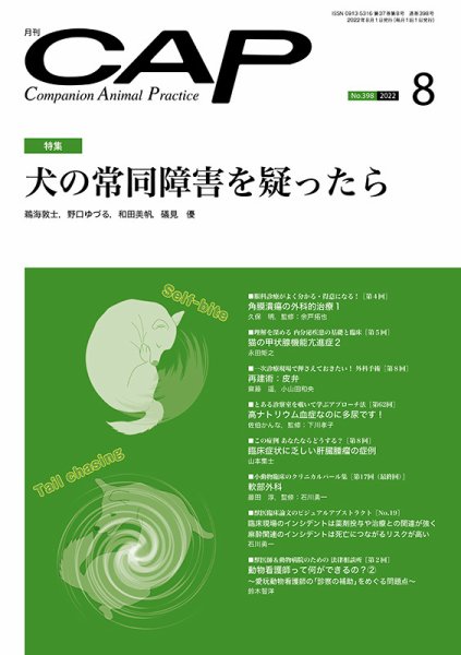 月刊CAP 2022年8月号 (発売日2022年08月01日) 表紙