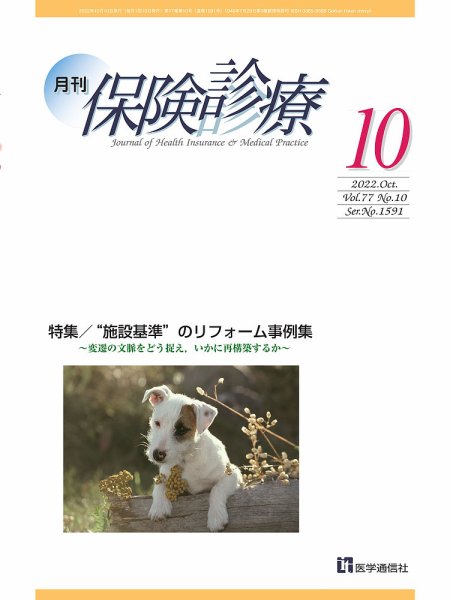月刊／保険診療 2022年10月号 (発売日2022年10月10日) 表紙