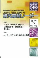 研究開発リーダー 2022年5月号 (発売日2022年05月20日) 表紙