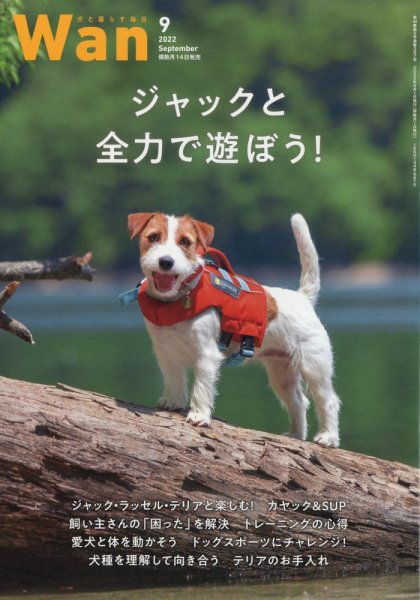 wan（わん） 2022年9月号 (発売日2022年08月12日) 表紙