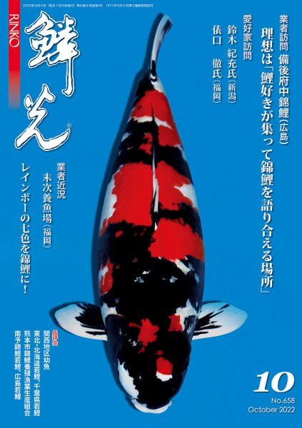 鱗光 2022年09月15日発売号 表紙