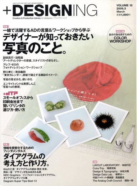 ＋DESIGNING 3月号 (発売日2009年01月27日) 表紙