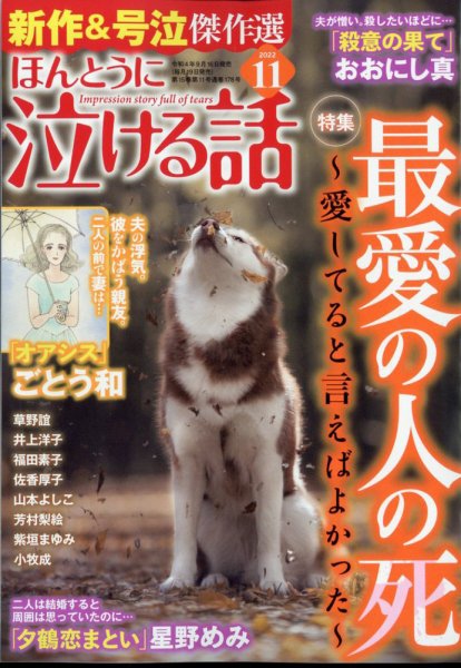 ほんとうに泣ける話 2022年11月号 (発売日2022年09月16日) 表紙