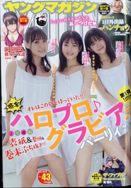 週刊ヤングマガジン 2022年10/10号 (発売日2022年09月26日) 表紙