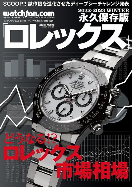 Watchfan.com 永久保存版ロレックス 2022-2023 WINTER (発売日2022年11月29日) 表紙