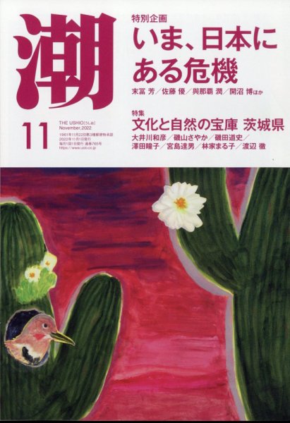 潮 2022年11月号 (発売日2022年10月05日) 表紙