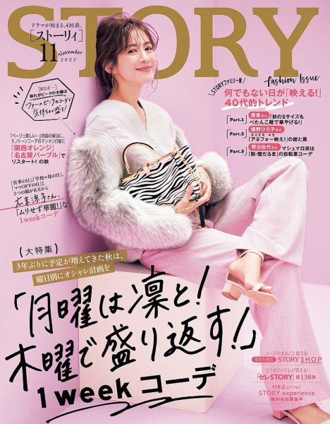 STORY（ストーリィ） 2022年11月号 (発売日2022年09月30日) 表紙