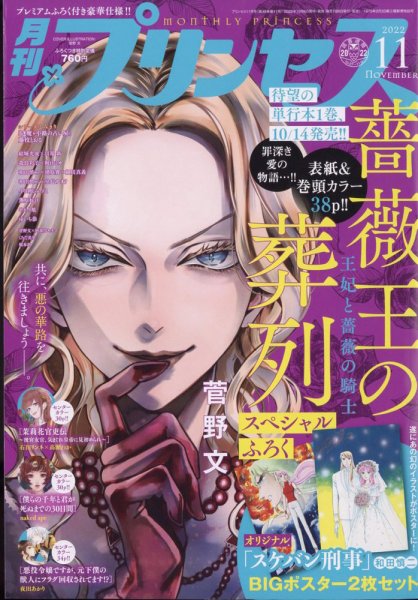 プリンセス 2022年11月号 (発売日2022年10月06日) 表紙