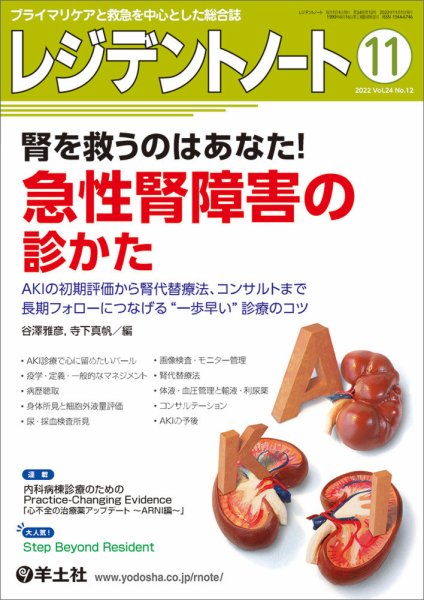 レジデントノート Vol.24No.12 (発売日2022年10月10日) 表紙
