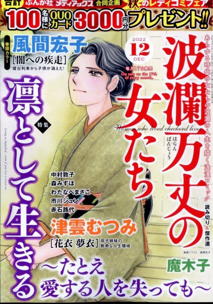 波乱万丈の女たち 2022年12月号 (発売日2022年10月17日) 表紙
