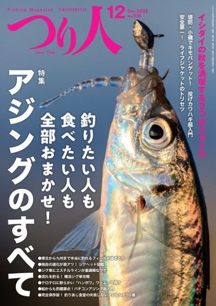 つり人 2022年12月号 (発売日2022年10月25日) 表紙