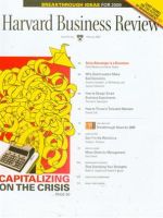 Harvard Business Review(米国版) Feb. 2009 表紙