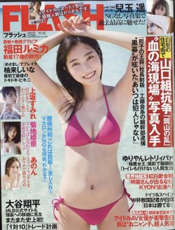 FLASH（フラッシュ） 2022年11/15号 (発売日2022年11月01日) | 雑誌/定期購読の予約はFujisan