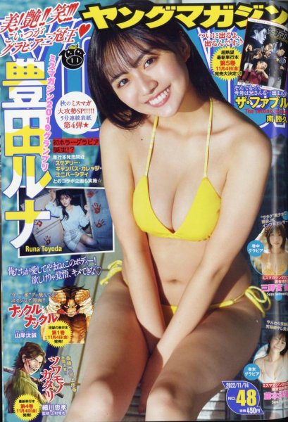 週刊ヤングマガジン 2022年11/14号 (発売日2022年10月31日) 表紙