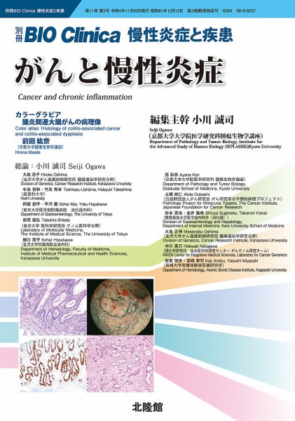 別冊BIO Clinica（バイオクリニカ）慢性炎症と疾患 第11巻第2巻 (発売日2022年10月31日) 表紙