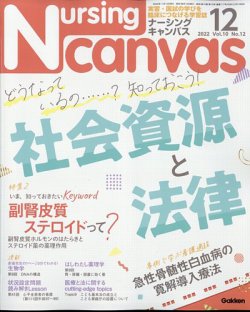 ナーシング・キャンバス 2022年12月号 (発売日2022年11月10日) | 雑誌 ...