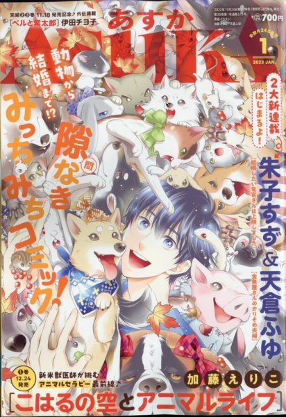 Asuka (アスカ) 2023年1月号 (発売日2022年11月24日) 表紙