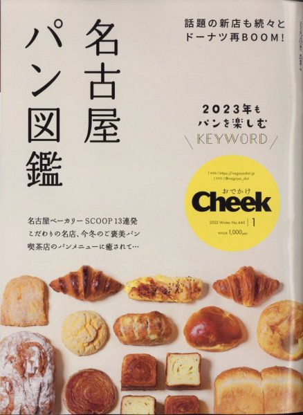 CHEEK（チーク） 2023年1月号 (発売日2022年11月22日) 表紙