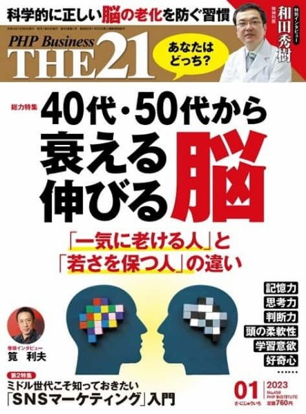 THE21（ザニジュウイチ） 1月号 (発売日2022年12月06日) 表紙