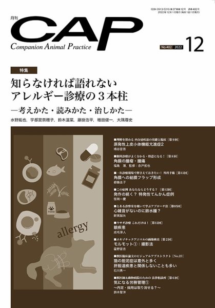 月刊CAP 2022年12月号 (発売日2022年12月01日) 表紙