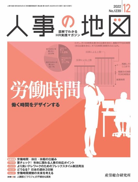 人事の地図 2022.12月号 (発売日2022年12月01日) 表紙
