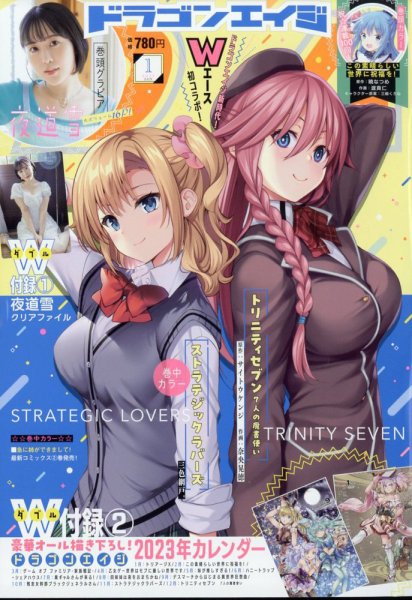 月刊ドラゴンエイジ 2023年1月号 (発売日2022年12月09日) 表紙