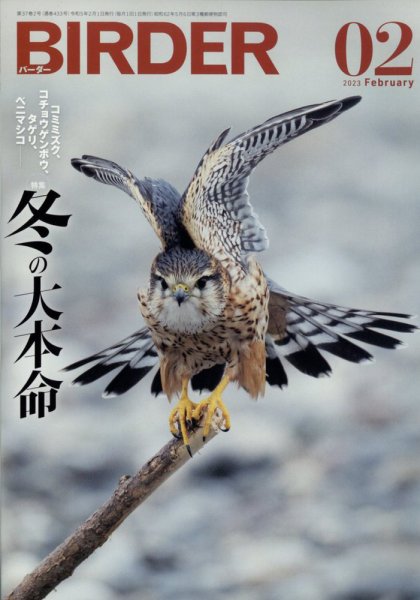 BIRDER（バーダー） 2023年2月号 (発売日2023年01月16日) 表紙