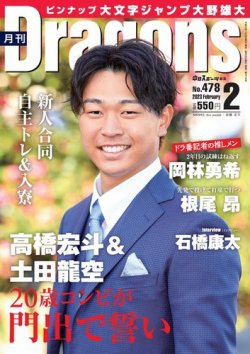 月刊 Dragons ドラゴンズ 2023年2月号 (発売日2023年01月20日) 表紙