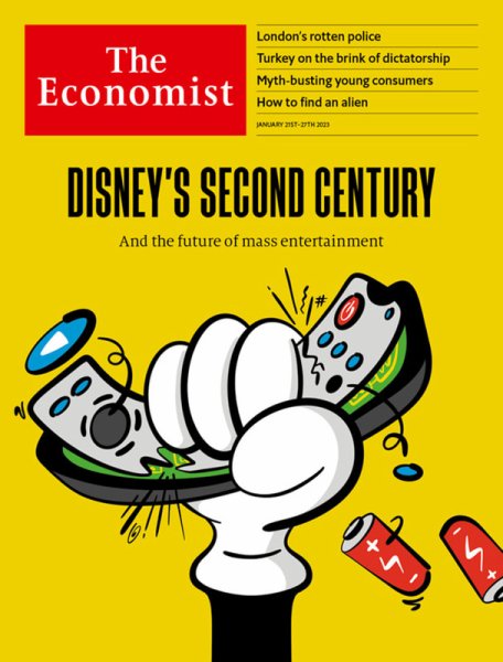 英国The Economist（エコノミスト） 2023年01月21日発売号 表紙