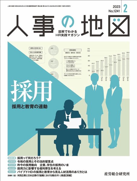 人事の地図 2023.2月号 (発売日2023年02月01日) 表紙