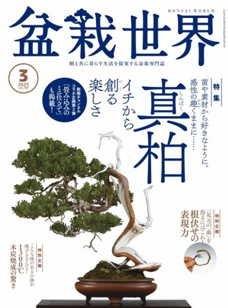 盆栽世界 2023年3月号 (発売日2023年02月03日) 表紙