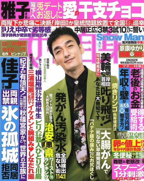 週刊女性自身 2023年2/28号 (発売日2023年02月14日) 表紙