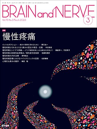BRAIN and NERVE（ブレインアンドナーブ） Vol.75 No.3 (発売日2023年03月01日) 表紙