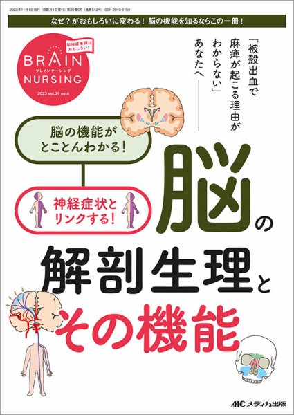 BRAIN NURSING（ブレインナーシング） 2023年6号 (発売日2023年10月22日) 表紙
