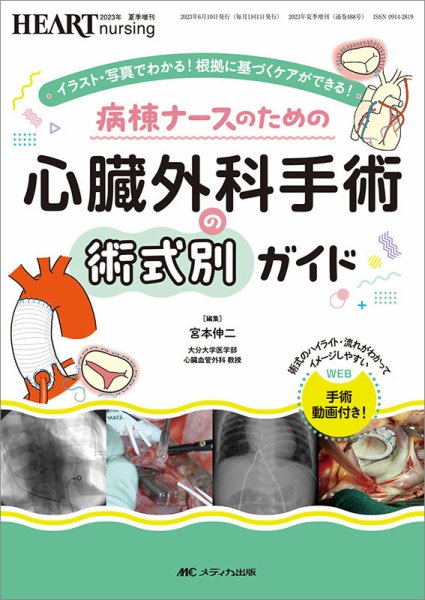 HEART NURSING（ハートナーシング） 夏季増刊 (発売日2023年05月30日) 表紙