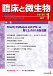 臨床と微生物 50巻1号の表紙