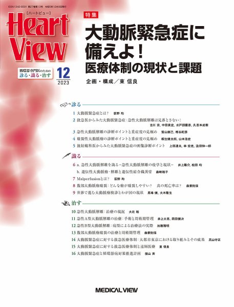 Heart View（ハートビュー） 2023年12月号 (発売日2023年11月10日) 表紙