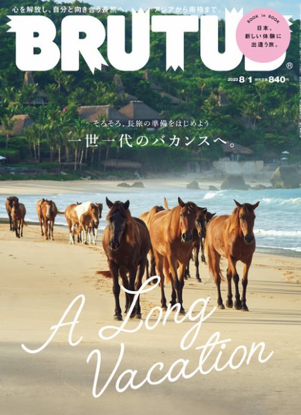 BRUTUS(ブルータス) 2023年8/1号 (発売日2023年07月18日) 表紙