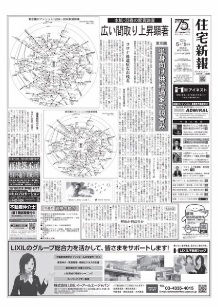 住宅新報 5/16号 (発売日2023年05月16日) 表紙