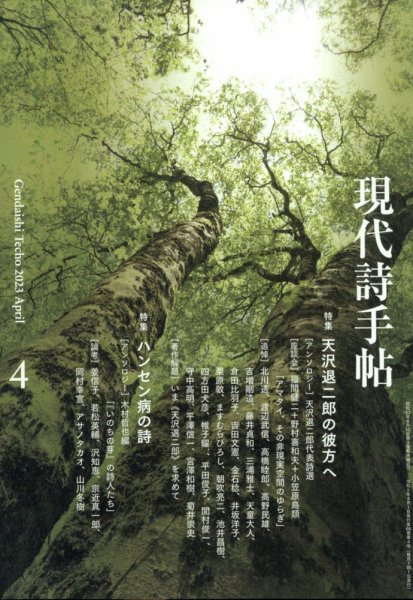 現代詩手帖 2023年4月号 (発売日2023年03月28日) 表紙