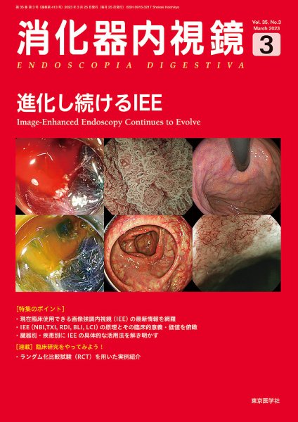 消化器内視鏡 23年3月号 (発売日2023年04月10日) 表紙