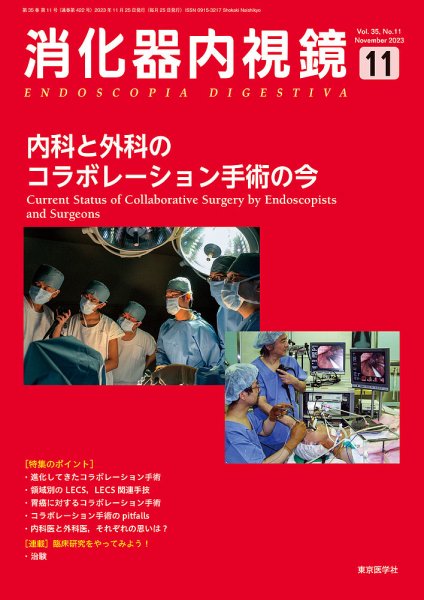 消化器内視鏡 23年11月号 (発売日2023年11月24日) 表紙