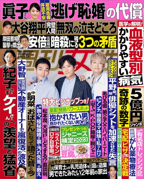 週刊女性 2023年5/9・16合併号 (発売日2023年04月25日) | 雑誌/電子