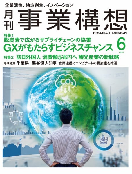 月刊 事業構想 2023年6月号 (発売日2023年05月01日) 表紙